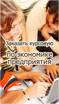Заказать курсовую работу по экономике предприятия